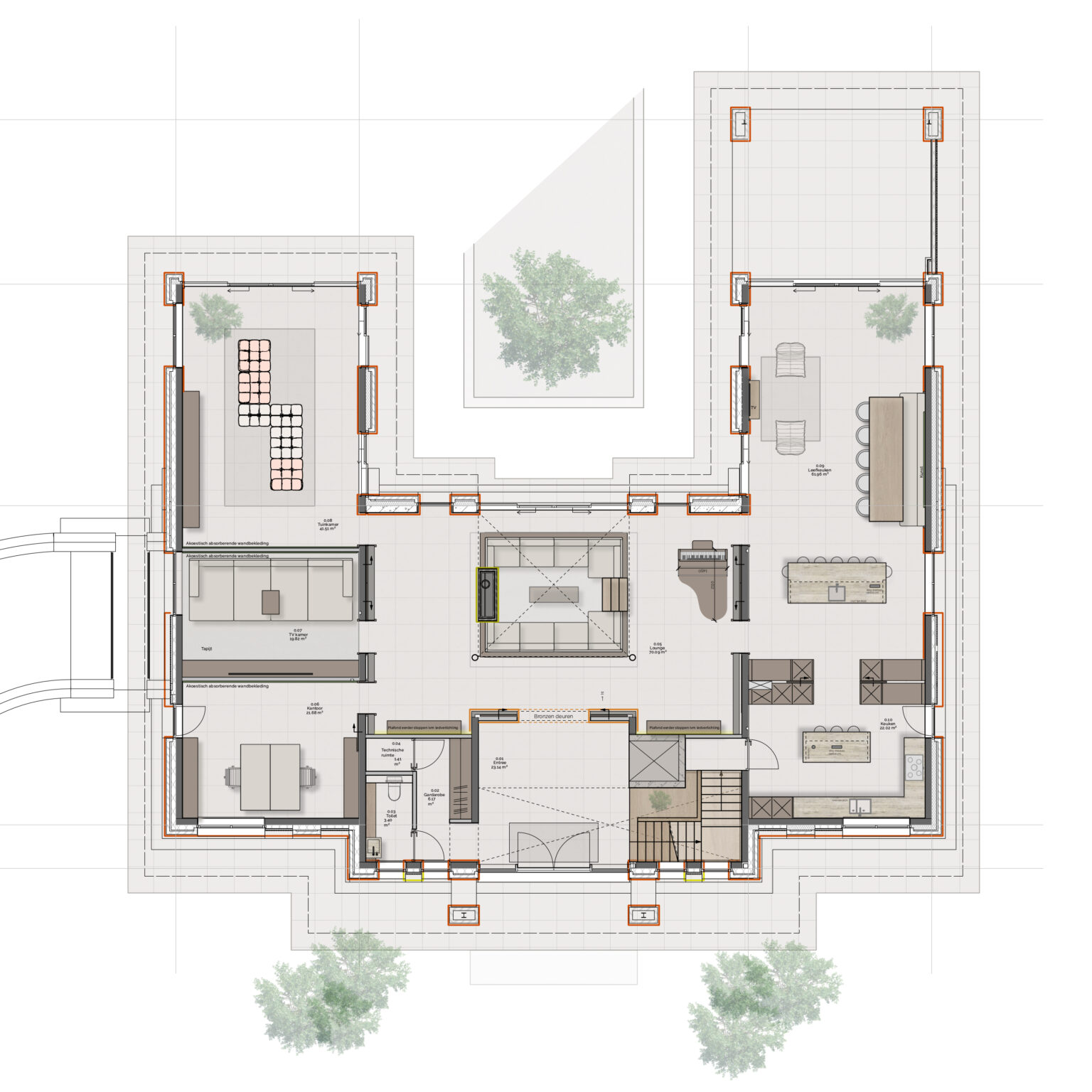 Ontwerp plattegrond design